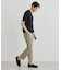 サイドゴアウエスト ストレートパンツ