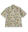 【Sサイズ～】フラワープリント半袖シャツ