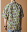 【Sサイズ～】フラワープリント半袖シャツ