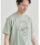 【Sサイズ～】フェイスロープ刺繍 天竺Tシャツ