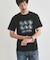 レコードプリント 天竺 Tシャツ