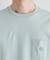 【COOL CITY WEAR】ワンポイント刺しゅう ポケットTシャツ /接触冷感