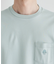 【COOL CITY WEAR】ワンポイント刺しゅう ポケットTシャツ /接触冷感