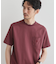 【COOL CITY WEAR】ワンポイント刺しゅう ポケットTシャツ /接触冷感