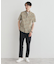 【COOL CITY WEAR】籠目アート柄 サッカーシャツ /通気性
