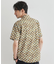 【COOL CITY WEAR】籠目アート柄 サッカーシャツ /通気性