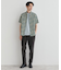 【COOL CITY WEAR】籠目アート柄 サッカーシャツ /通気性