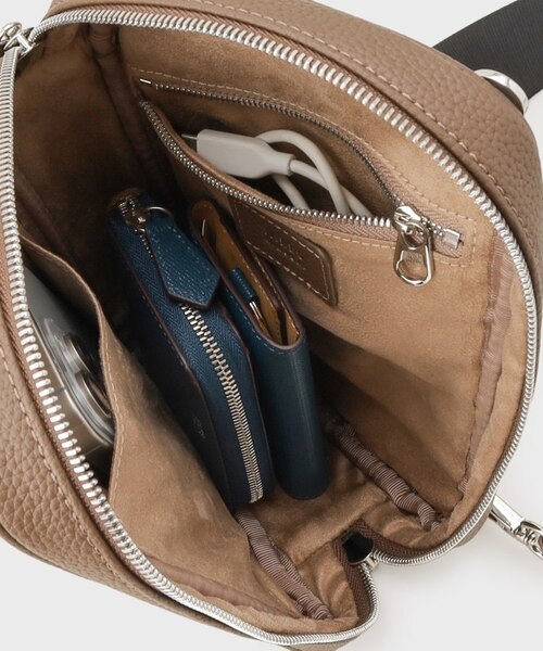 タケオキクチ　マイクロファイバークロスボディバッグ マイクロファイバークロスボディバッグ（ボディバッグ・ウエスト