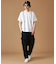 サスペンダートロンプロイユ半袖Tシャツ