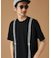 サスペンダートロンプロイユ半袖Tシャツ