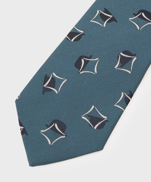 タケオキクチ（TAKEO KIKUCHI）/TAKEO KIKUCHI  ボーラーハット小紋柄ネクタイ TAKEO KIKUCHI ? ボーラーハット小紋柄ネクタイ｜タケオキクチの通販