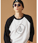 【Sサイズ～】アンドマーク7分袖ラグランTシャツ