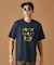 【Sサイズ～】レゲエ調プリント半袖Tシャツ