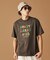【Sサイズ～】レゲエ調プリント半袖Tシャツ