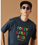 【Sサイズ～】レゲエ調プリント半袖Tシャツ