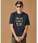 【Sサイズ～】レゲエ調プリント半袖Tシャツ