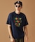 【Sサイズ～】レゲエ調プリント半袖Tシャツ