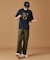 【Sサイズ～】レゲエ調プリント半袖Tシャツ
