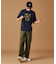 【Sサイズ～】レゲエ調プリント半袖Tシャツ