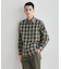 【LIMITED】ダークチェック長袖シャツ