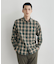 【LIMITED】ダークチェック長袖シャツ
