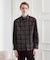 【LIMITED】ダークチェック長袖シャツ
