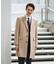 カシミヤブレンド ビーバー調チェスターコート
