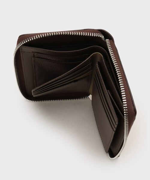 リップルグレイン】3方ラウンドコンパクトスリム財布｜タケオキクチの