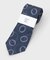 【縁起の良いネクタイ】PNJ 巴（ともえ）紋ジオメトリックネクタイ