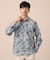 カカオ柄プリントシャツ