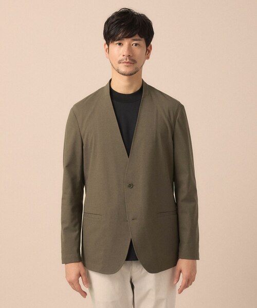 ハグオーワー⭐︎ノーカラージャケット　タグ付き新品 ON／OFF兼用】ノーカラージャケット｜タケオキクチのアウトレット通販