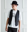 【BOWLER HAT LABEL】ピンヘッドジャージ べスト