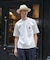 【BOWLER HAT LABEL】アイスクリアコットンボーラーハットウォーカー 半袖ポケT