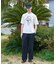 【BOWLER HAT LABEL】アイスクリアコットン ワンストローク 半袖Tシャツ