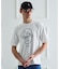 【BOWLER HAT LABEL】アイスクリアコットン ワンストローク 半袖Tシャツ