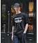 【BOWLER HAT LABEL】アイスクリアコットン バッククロスピストル 半袖Tシャツ