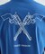 【BOWLER HAT LABEL】アイスクリアコットン バッククロスピストル 半袖Tシャツ