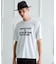 【BOWLER HAT LABEL】アイスクリアコットン バッククロスピストル 半袖Tシャツ