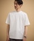 【接触冷感】アイスクリアコットン モックネック Tシャツ