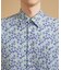 リップル小花シャツ