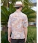 【BOWLER HAT LABEL】トロピカルフローラル レーヨンシャツ