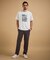 モノクロタイルTシャツ