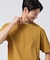 【汗染み軽減】フェイクレイヤー ワンポイント プルオーバー