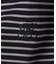 シルケット ボーダー 長袖 Tシャツ