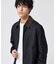 バックプリーツ ボックスシルエット ジップ ブルゾン