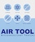 【通気性】AIRTOOL LIGHT オープンカラー半袖シャツ
