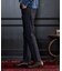 【BOWLER HAT LABEL】ストレッチナローデニムパンツ