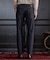 【BOWLER HAT LABEL】ストレッチナローデニムパンツ