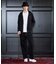 【BOWLER HAT LABEL】ジップアップ スウェットパーカー