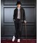 【BOWLER HAT LABEL】ダウンファブリック トラックジャケット